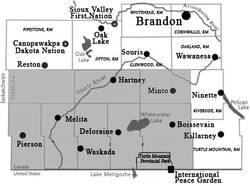 region-map